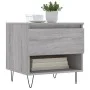 Mesas de centro 2 uds madera ingeniería gris Sonoma 50x46x50 cm de vidaXL, Mesas de centro - Ref: Foro24-830921, Precio: 62,9...