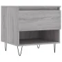 Mesas de centro 2 uds madera ingeniería gris Sonoma 50x46x50 cm de vidaXL, Mesas de centro - Ref: Foro24-830921, Precio: 62,9...