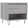 Mesas de centro 2 uds madera ingeniería gris Sonoma 50x46x50 cm de vidaXL, Mesas de centro - Ref: Foro24-830921, Precio: 63,4...