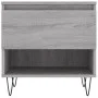 Mesas de centro 2 uds madera ingeniería gris Sonoma 50x46x50 cm de vidaXL, Mesas de centro - Ref: Foro24-830921, Precio: 62,9...
