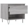 Mesas de centro 2 uds madera ingeniería gris Sonoma 50x46x50 cm de vidaXL, Mesas de centro - Ref: Foro24-830921, Precio: 62,9...