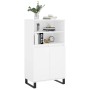 Aparador alto madera contrachapada blanco 60x36x110 cm de vidaXL, Aparadores - Ref: Foro24-831492, Precio: 94,03 €, Descuento: %