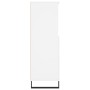 Aparador alto madera contrachapada blanco 60x36x110 cm de vidaXL, Aparadores - Ref: Foro24-831492, Precio: 94,03 €, Descuento: %