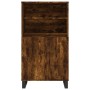 Aparador alto madera contrachapada roble ahumado 60x36x110 cm de vidaXL, Aparadores - Ref: Foro24-831497, Precio: 85,21 €, De...