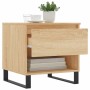Mesas de centro 2 uds madera ingeniería roble Sonoma 50x46x50cm de vidaXL, Mesas de centro - Ref: Foro24-830931, Precio: 71,6...