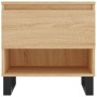 Mesas de centro 2 uds madera ingeniería roble Sonoma 50x46x50cm de vidaXL, Mesas de centro - Ref: Foro24-830931, Precio: 71,6...