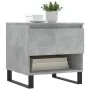 Mesas centro 2 uds madera ingeniería gris hormigón 50x46x50 cm de vidaXL, Mesas de centro - Ref: Foro24-830933, Precio: 71,54...