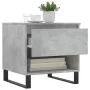 Mesas centro 2 uds madera ingeniería gris hormigón 50x46x50 cm de vidaXL, Mesas de centro - Ref: Foro24-830933, Precio: 71,54...