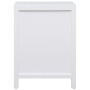 Mesita de noche madera de Paulownia blanco 38x28x52 cm de vidaXL, Mesitas de noche - Ref: Foro24-284073, Precio: 118,36 €, De...