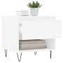 Mesa de centro madera de ingeniería blanco 50x46x50 cm de vidaXL, Mesas de centro - Ref: Foro24-830908, Precio: 36,66 €, Desc...