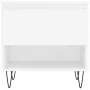 Mesa de centro madera de ingeniería blanco 50x46x50 cm de vidaXL, Mesas de centro - Ref: Foro24-830908, Precio: 36,57 €, Desc...