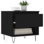 Mesas de centro 2 uds madera de ingeniería negro 50x46x50 cm de vidaXL, Mesas de centro - Ref: Foro24-830911, Precio: 74,72 €...