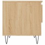 Mesas de centro 2 uds madera ingeniería roble Sonoma 50x46x50cm de vidaXL, Mesas de centro - Ref: Foro24-830915, Precio: 62,1...