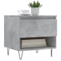 Mesas centro 2 uds madera ingeniería gris hormigón 50x46x50 cm de vidaXL, Mesas de centro - Ref: Foro24-830917, Precio: 61,56...
