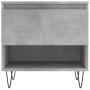 Mesas centro 2 uds madera ingeniería gris hormigón 50x46x50 cm de vidaXL, Mesas de centro - Ref: Foro24-830917, Precio: 61,56...