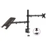 Soporte para monitor acero negro VESA 75/100 mm de vidaXL, Soportes para monitores y televisor - Ref: Foro24-358005, Precio: ...