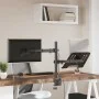 Soporte para monitor acero negro VESA 75/100 mm de vidaXL, Soportes para monitores y televisor - Ref: Foro24-358005, Precio: ...