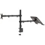 Soporte para monitor acero negro VESA 75/100 mm de vidaXL, Soportes para monitores y televisor - Ref: Foro24-358005, Precio: ...