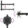 Soporte para monitor acero negro VESA 75/100 mm de vidaXL, Soportes para monitores y televisor - Ref: Foro24-358005, Precio: ...