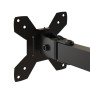 Soporte para monitor acero negro VESA 75/100 mm de vidaXL, Soportes para monitores y televisor - Ref: Foro24-358005, Precio: ...