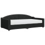Sofá cama con colchón tela negro 100x200 cm de vidaXL, Camas y somieres - Ref: Foro24-3197519, Precio: 343,88 €, Descuento: %