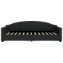 Sofá cama con colchón tela negro 100x200 cm de vidaXL, Camas y somieres - Ref: Foro24-3197519, Precio: 343,88 €, Descuento: %