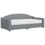 Sofá cama con colchón tela gris claro 90x190 cm de vidaXL, Camas y somieres - Ref: Foro24-3197522, Precio: 310,46 €, Descuent...