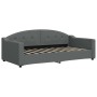 Sofá cama con colchón tela gris oscuro 90x190 cm de vidaXL, Camas y somieres - Ref: Foro24-3197523, Precio: 305,13 €, Descuen...