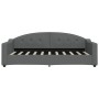 Sofá cama con colchón tela gris oscuro 90x190 cm de vidaXL, Camas y somieres - Ref: Foro24-3197523, Precio: 305,13 €, Descuen...