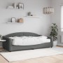 Sofá cama con colchón tela gris oscuro 100x200 cm de vidaXL, Camas y somieres - Ref: Foro24-3197518, Precio: 345,06 €, Descue...