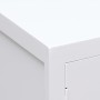 Mesita de noche madera de Paulownia blanco 38x28x52 cm de vidaXL, Mesitas de noche - Ref: Foro24-284073, Precio: 118,36 €, De...