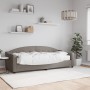 Sofá cama con colchón tela gris taupe 80x200 cm de vidaXL, Camas y somieres - Ref: Foro24-3197510, Precio: 314,82 €, Descuent...