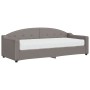 Sofá cama con colchón tela gris taupe 80x200 cm de vidaXL, Camas y somieres - Ref: Foro24-3197510, Precio: 314,82 €, Descuent...
