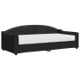 Sofá cama con colchón tela negro 90x200 cm de vidaXL, Camas y somieres - Ref: Foro24-3197514, Precio: 319,77 €, Descuento: %