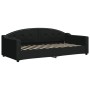 Sofá cama con colchón tela negro 90x200 cm de vidaXL, Camas y somieres - Ref: Foro24-3197514, Precio: 319,77 €, Descuento: %