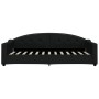 Sofá cama con colchón tela negro 90x200 cm de vidaXL, Camas y somieres - Ref: Foro24-3197514, Precio: 319,77 €, Descuento: %