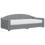 Sofá cama con colchón tela gris claro 90x200 cm de vidaXL, Camas y somieres - Ref: Foro24-3197512, Precio: 320,06 €, Descuent...