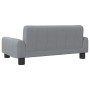 Cama para perros de tela gris claro 70x45x30 cm en Camas para perros | Comprar online en Foru.es