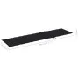 Tumbonas con mesa y cojín 2 unidades madera maciza de teca de vidaXL, Tumbonas - Ref: Foro24-3073178, Precio: 601,71 €, Descu...