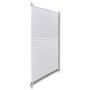 Persiana Plisada Blanca 110X200cm de vidaXL, Persianas y estores - Ref: Foro24-240616, Precio: 31,25 €, Descuento: %