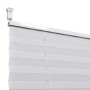 Persiana Plisada Blanca 110X200cm de vidaXL, Persianas y estores - Ref: Foro24-240616, Precio: 31,25 €, Descuento: %