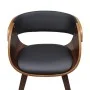 Silla de comedor de madera curvada y cuero sintético de vidaXL, Sillas de comedor - Ref: Foro24-240708, Precio: 186,15 €, Des...