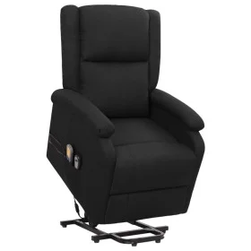 Sillón de masaje elevable tela negro de vidaXL, Sillones de masaje eléctricos - Ref: Foro24-329711, Precio: 421,46 €, Descuen...