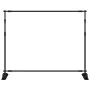 Soporte de telón de fondo acero negro 254x243 cm de vidaXL, Montajes de estudio - Ref: Foro24-190267, Precio: 102,97 €, Descu...