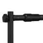 Soporte de telón de fondo acero negro 254x243 cm de vidaXL, Montajes de estudio - Ref: Foro24-190267, Precio: 102,97 €, Descu...