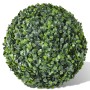 Arbusto de bolas Boj artificial 2 unidades 35 cm de vidaXL, Flora artificial - Ref: Foro24-40872, Precio: 53,57 €, Descuento: %