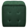 Mesitas de noche 2 unidades terciopelo verde 30x30x30 cm de vidaXL, Mesitas de noche - Ref: Foro24-249019, Precio: 83,26 €, D...