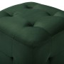 Mesitas de noche 2 unidades terciopelo verde 30x30x30 cm de vidaXL, Mesitas de noche - Ref: Foro24-249019, Precio: 83,26 €, D...