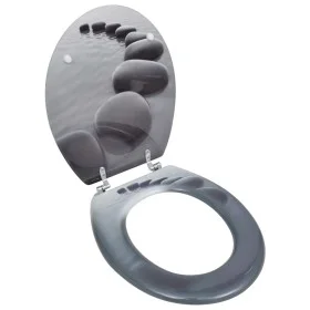 MDF toilet seat with stone cover by vidaXL, Toilet and bidet seats - Ref: Foro24-140804, Price: 43,95 €, Discount: %