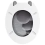 MDF toilet seat with stone cover by vidaXL, Toilet and bidet seats - Ref: Foro24-140804, Price: 43,95 €, Discount: %